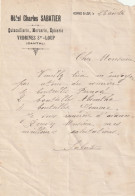 15-C.Sabatier..Hôtel, Quincaillerie, Mercerie, Epicerie... Vedrines St-Loup ...(Cantal)...19.. - Autres & Non Classés