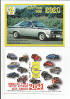 OPEL MANTA  ( 2 Cartes ) - Rally's