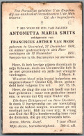 Bidprentje Gooreind - Smits Antonetta Maria (1908-1951) - Devotieprenten