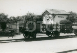 50s TRAIN CARRIAGE WAGON CP  COMBOIO PORTUGAL PHOTO FOTO AT26 - Trains