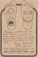 Sali SMITH'S - Piedi Sorridenti - 1922 Pubblicità - Vintage Advertising - Publicités