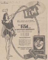 Dentifricio PIM - Trombettiere - 1922 Pubblicità - Vintage Advertising - Publicités