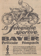 Fotografie Sportive BAYER - 1922 Pubblicità Epoca - Vintage Advertising - Publicités