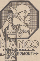 Vermouth Bianco ISOLABELLA - 1922 Pubblicità Epoca - Vintage Advertising - Publicités