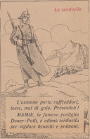 MAMIE La Famosa Pastiglia Dower Polli - Illustrazione - 1922 Pubblicità - Publicités