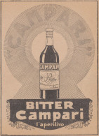 CAMPARI - Illustrazione - 1922 Pubblicità - Vintage Advertising - Publicités