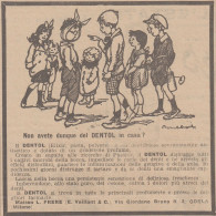 Dentifricio DENTOL - Vignetta - Gruppo Di Fanciulli - 1923 Pubblicità - Pubblicitari