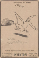 Gli Animali Di GIBBS - L'Oca Di Dyl - Illustrazione - 1923 Pubblicità  - Pubblicitari