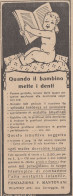 Fondazione F. Mantovani - Milano - 1925 Pubblicità - Vintage Advertising - Publicités