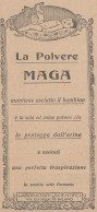 Polvere MAGA - 1925 Pubblicità Epoca - Vintage Advertising - Publicités