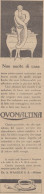 OVOMALTINA - Non Uscite Di Casa... - 1926 Pubblicità - Vintage Advertising - Publicités