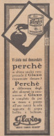 Alimento GLAXO - 1926 Pubblicità Epoca - Vintage Advertising - Publicités