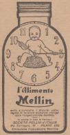 Alimento MELLIN - 1926 Pubblicità Epoca - Vintage Advertising - Reclame