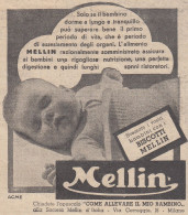 Biscotti MELLIN - 1939 Pubblicità Epoca - Vintage Advertising - Publicidad