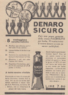 Crema Per Barba PALMOLIVE - Monete - Soldi - 1931 Pubblicità - Vintage Ad - Werbung