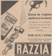 Insetticida RAZZIA - 1931 Pubblicità Epoca - Vintage Advertising - Publicidad