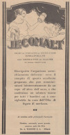 Olio Di Fegato Di Merluzzo JECOMALT - 1931 Pubblicità Epoca - Vintage Ad - Werbung