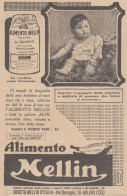 Alimento MELLIN - Figlia Di A. Antonacci Biasco - Bari - 1931 Pubblicità  - Reclame