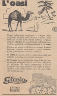 Alimento Di Latte Puro GLAXO - 1931 Pubblicità Epoca - Vintage Advertising - Publicidad