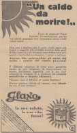 Alimento Di Latte Puro GLAXO - 1931 Pubblicità Epoca - Vintage Advertising - Werbung