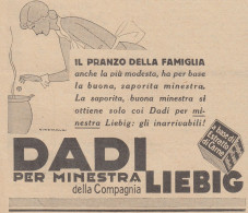 Dadi Per Minestra LIEBIG - 1931 Pubblicità Epoca - Vintage Advertising - Publicidad