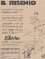 Alimento GLAXO - 1930 Pubblicità Epoca - Vintage Advertising - Reclame