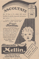 Alimento MELLIN - 1930 Pubblicità Epoca - Vintage Advertising - Reclame