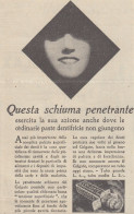 Dentifricio COLGATE - 1930 Pubblicità Epoca - Vintage Advertising - Publicités