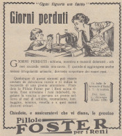 Pillole FOSTER Per I Reni - Figura - 1930 Pubblicità - Vintage Advertising - Werbung