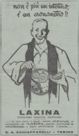 Lassativo LAXINA - 1930 Pubblicità Epoca - Vintage Advertising - Publicidad