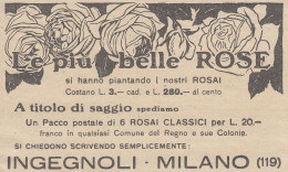Rosai Ingegnoli - Milano - 1930 Pubblicità Epoca - Vintage Advertising - Publicités