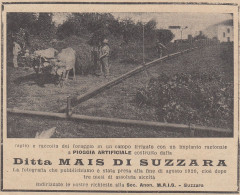 Ditta MAIS Di Suzzara - 1930 Pubblicità Epoca - Vintage Advertising - Werbung