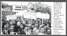 2017  --  REDON . JUIN 1967 . MANIFESTATION D AGRICULTEURS . 4B145 - Zonder Classificatie