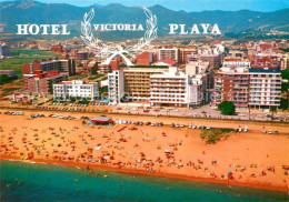 72683110 Pineda De Mar Hotel Victoria Playa Fliegeraufnahme Spanien - Autres & Non Classés