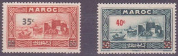 Maroc  161/162 * Charnela. 1939 - Morocco (1956-...)