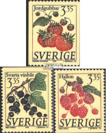 Schweden 1862-1864 (kompl.Ausg.) Postfrisch 1995 Beeren - Ungebraucht