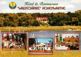 72682618 Hohenwarthe Hotel Restaurant Waldschaenke  Hohenwarthe - Autres & Non Classés