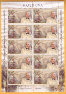 2015 Moldova Moldavie Music. Cinema. Composer.  Eugen Doga.  Emil Lotyanu. USSR  Sheet  Mint - Moldova