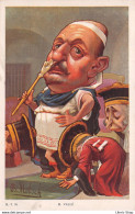 Caricature Du Sénateur Et Garde Des Sceaux  Ernest Vallé Dans Le Gouvernement Émile Combes. Vers1905 Par MORLOCH ♦♦♦ - Satirisch