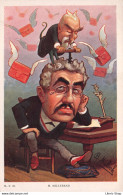 Caricature Des Hommes Politiques Français Emile Combes Et Alexandre Millerand Vers1905 Par MORLOCH ♥♥♥ - Satiriques