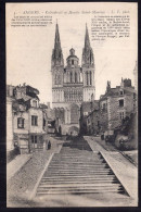 France - Angers - Cathedrale Et Montée Saint Maurice - Angers