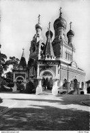 CATHEDRALE ORTHODOXE RUSSE DE NICE. Vue Générale Extérieure. CPSM ± 1960  ♥♥♥ - Eglises Et Couvents