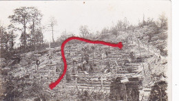 / 02/ - ARGONNEN Friedhof Cimetière Carte Photo Allemande 1° Guerre - Other & Unclassified