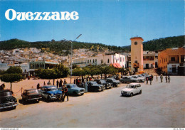MAROC - OUEZZANE La Grande Place -  Automobiles Simca Versailles Renault 4L Peugeot 403 Mercedes CPSM  ± 1970 ♥♥♥ - Other & Unclassified