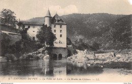 [43]  La Voute Sur Loire. - Le Moulin Du Château. - LL. - Cpa Accidentée ± 1910 ♠♠♠ - Other & Unclassified