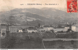 [69] THURINS * - Vue Générale N° 1 Cpa 1909 ♥♥♥ - Other & Unclassified