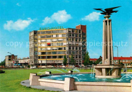 72682444 Leeuwarden Europaplein Met Euro Hotel Brunnen Leeuwarden - Andere & Zonder Classificatie