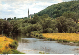 [88]  Domremy La Pucelle - Les Bords De La Meuse Et La Basilique CPM ♥♥♥ - Domremy La Pucelle