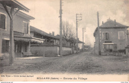 [38] SILLANS  Le Café POULET à L'Entrée Du Village. Cpa ± 1920 ♥♥♥ - Sonstige & Ohne Zuordnung