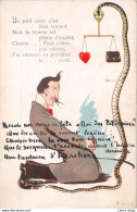 Cpa Sympathique, L'illustrateur N'a Pas Signé - "Un Petit Cœur, C'est Bien Tentant ...." # Tentation # Serpent ♦♦♦ - 1900-1949